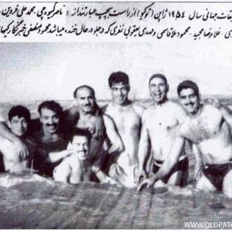 Ramsar camp , Iran wrestling team